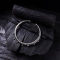 Grey - Handmade German Silver Hasli Necklace 35