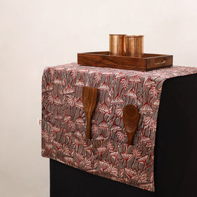 Handmade Fridge Top Cover with Multiple Pockets 72