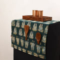 Handmade Fridge Top Cover with Multiple Pockets 73