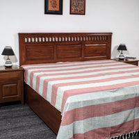 plain double bed cover