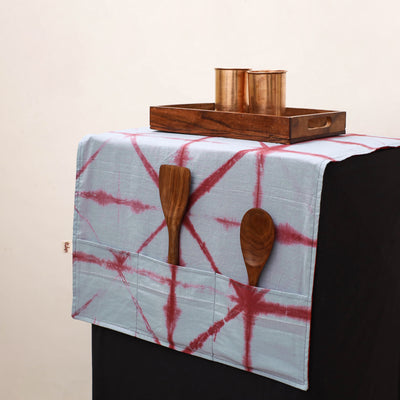 Handmade Fridge Top Cover with Multiple Pockets 79
