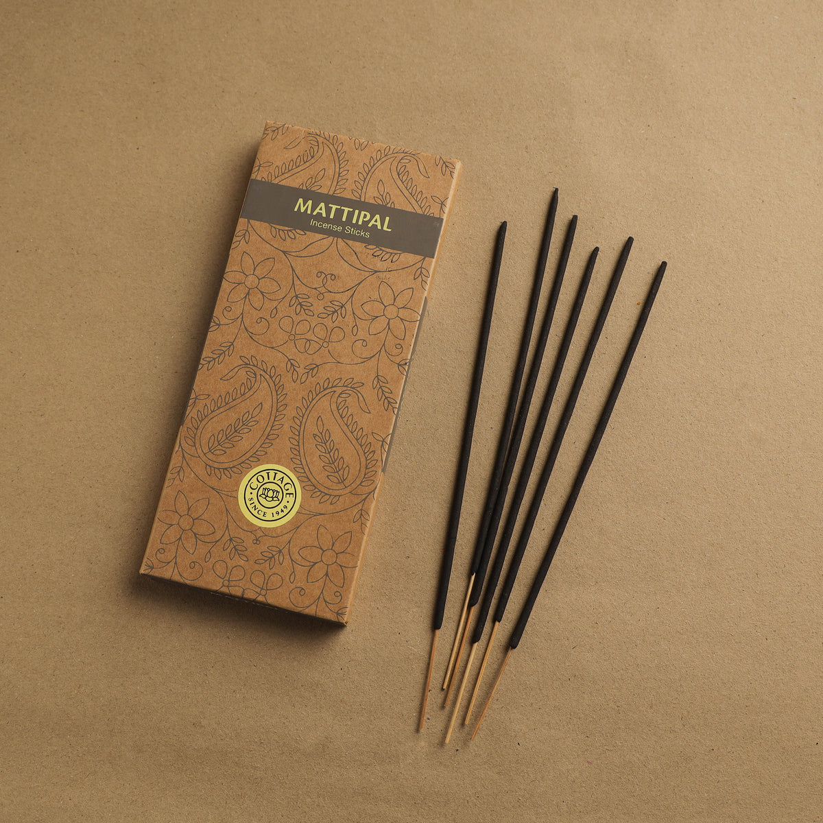 Mattipal - Sri Aurobindo Ashram Natural Incense Sticks (100 gm)