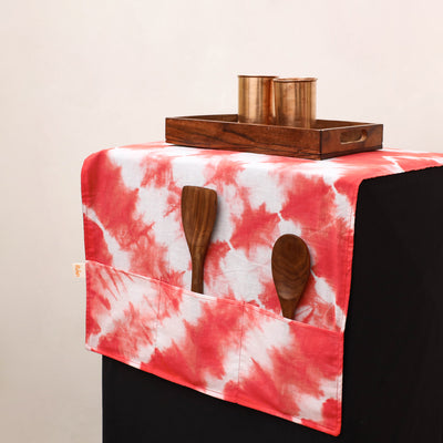 Handmade Fridge Top Cover with Multiple Pockets 80