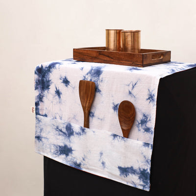 Handmade Fridge Top Cover with Multiple Pockets 81