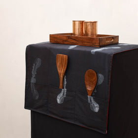 Handmade Fridge Top Cover with Multiple Pockets 82