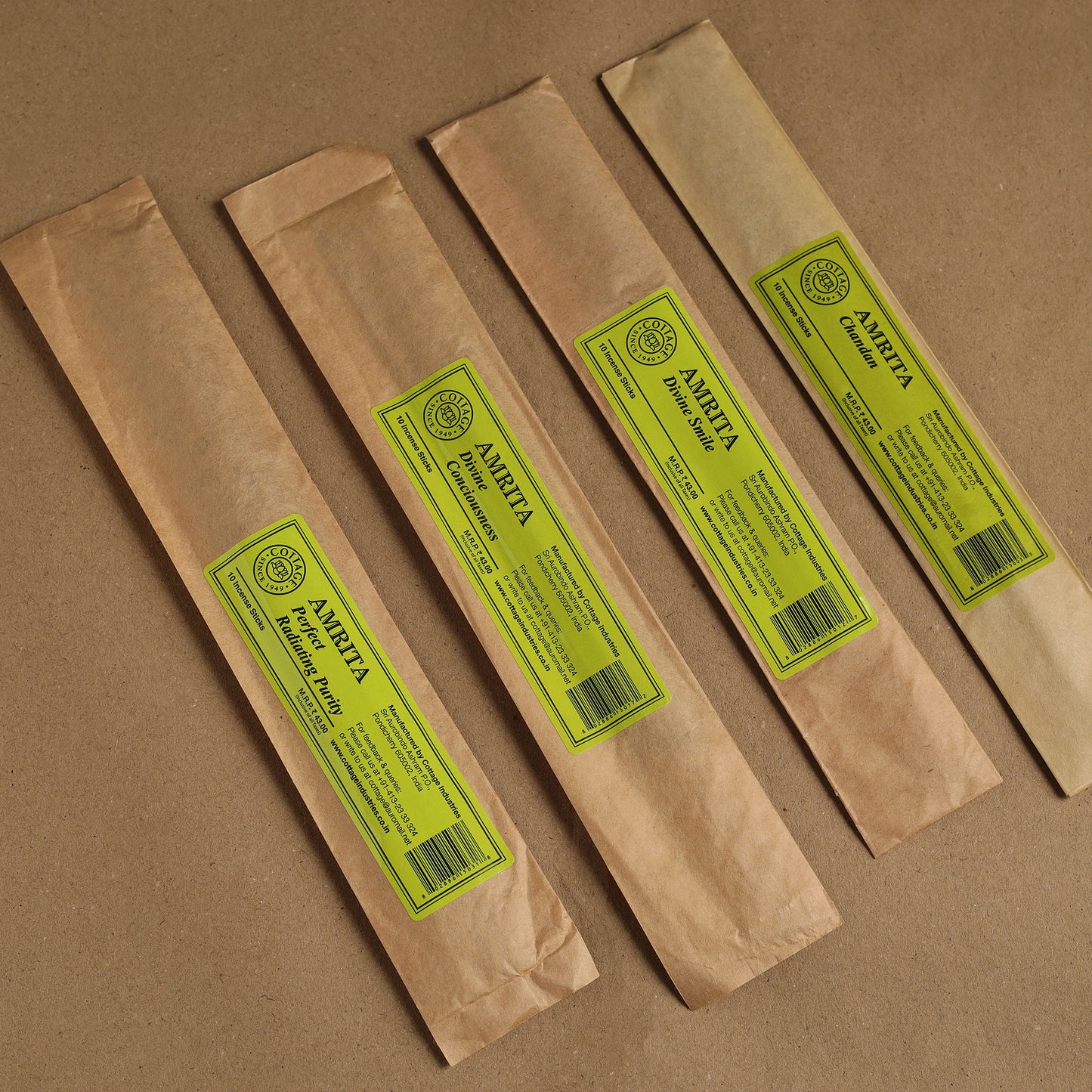 Sri Aurobindo Ashram Natural Incense Sticks (Set of 4) 13
