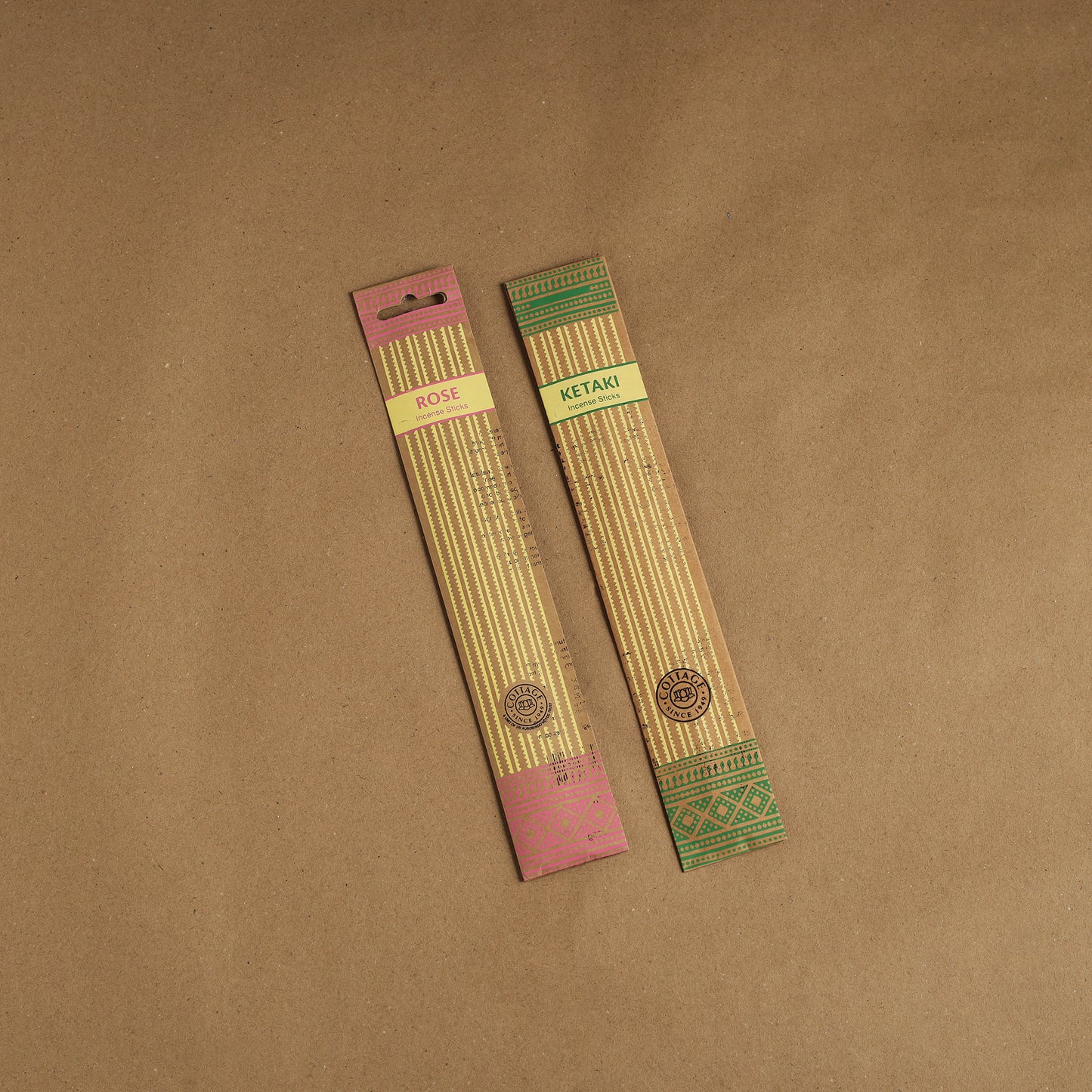 Rose & Ketaki - Sri Aurobindo Ashram Natural Incense Sticks (Set of 2) 12
