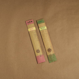Rose & Ketaki - Sri Aurobindo Ashram Natural Incense Sticks (Set of 2) 12