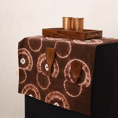 Handmade Fridge Top Cover with Multiple Pockets 85