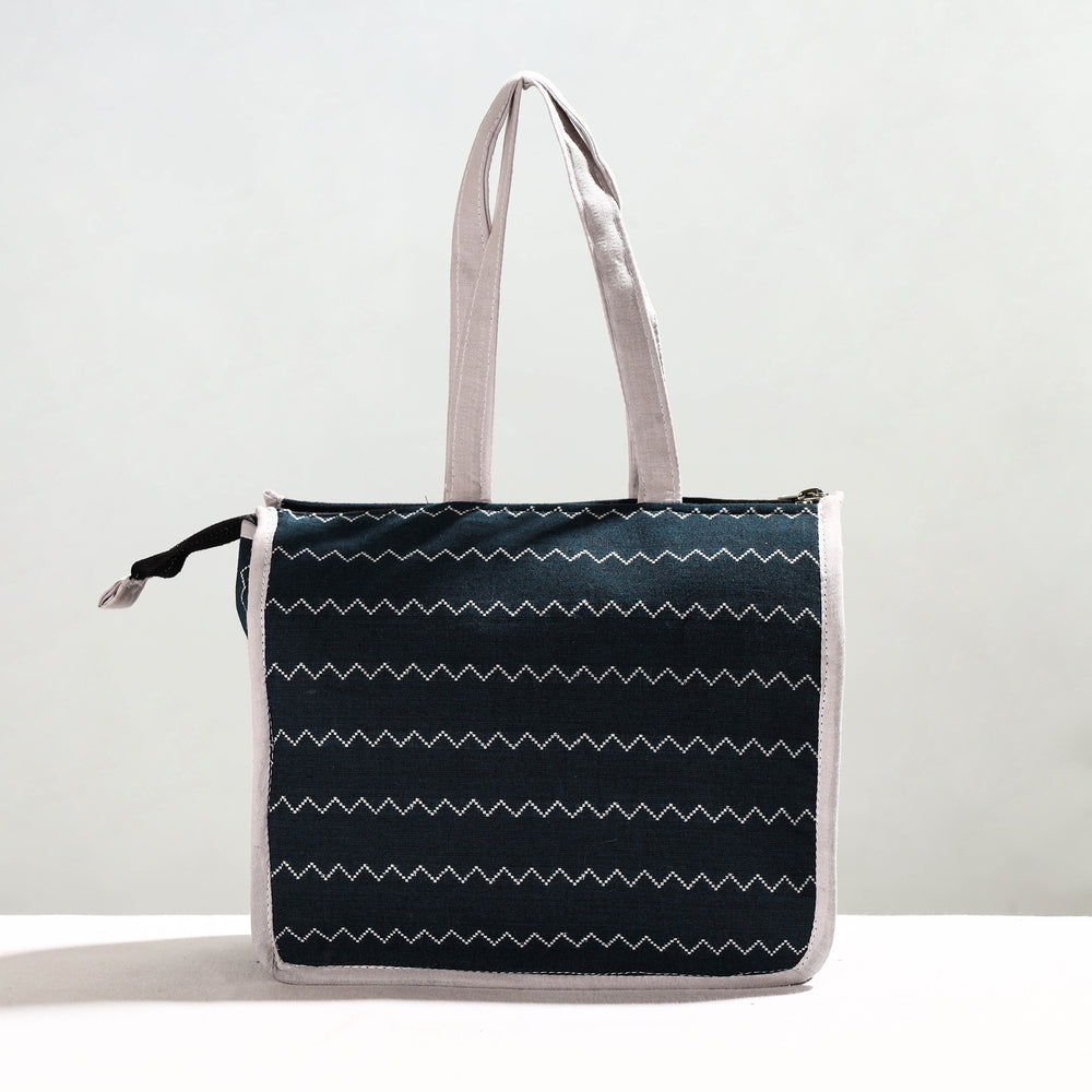 jacquard hand bag