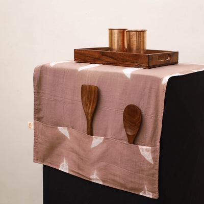 Handmade Fridge Top Cover with Multiple Pockets 90