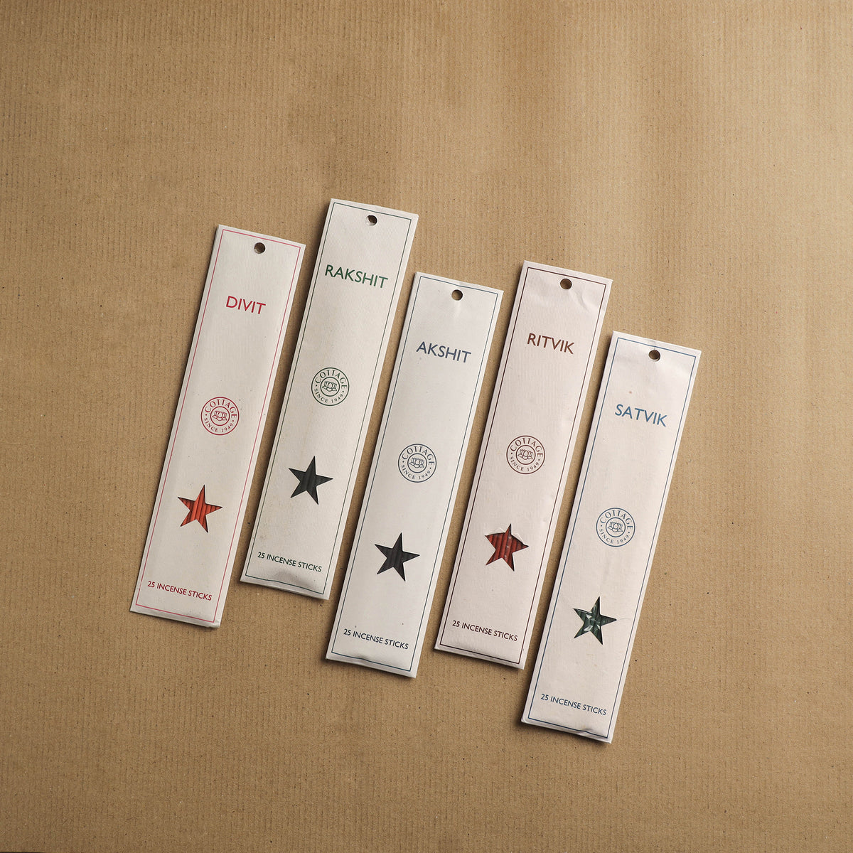 Sri Aurobindo Ashram Natural Incense Sticks (Set of 5)