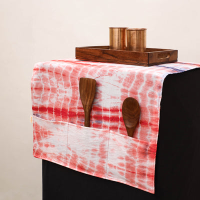 Handmade Fridge Top Cover with Multiple Pockets 92