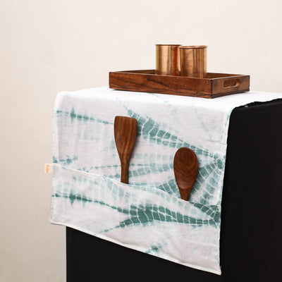 Handmade Fridge Top Cover with Multiple Pockets 95