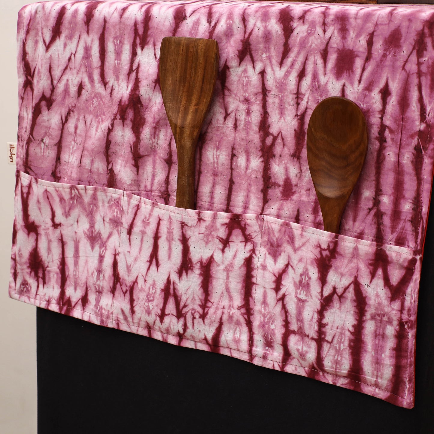 Handmade Fridge Top Cover with Multiple Pockets 102