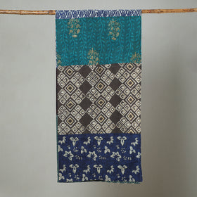 Patchwork Block Printed Cotton Stole