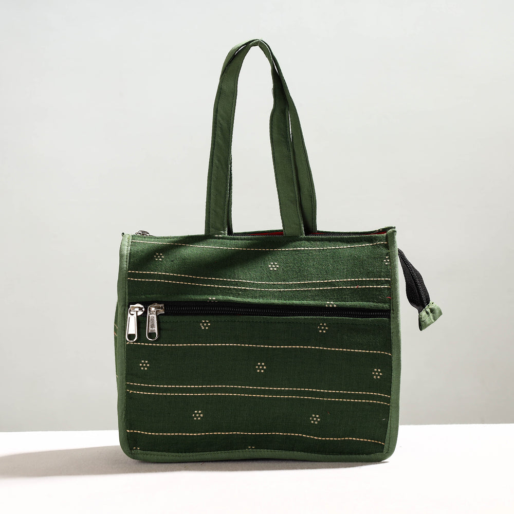 jacquard hand bag