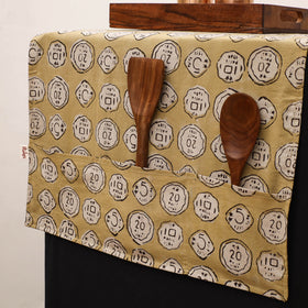 Handmade Fridge Top Cover with Multiple Pockets 110