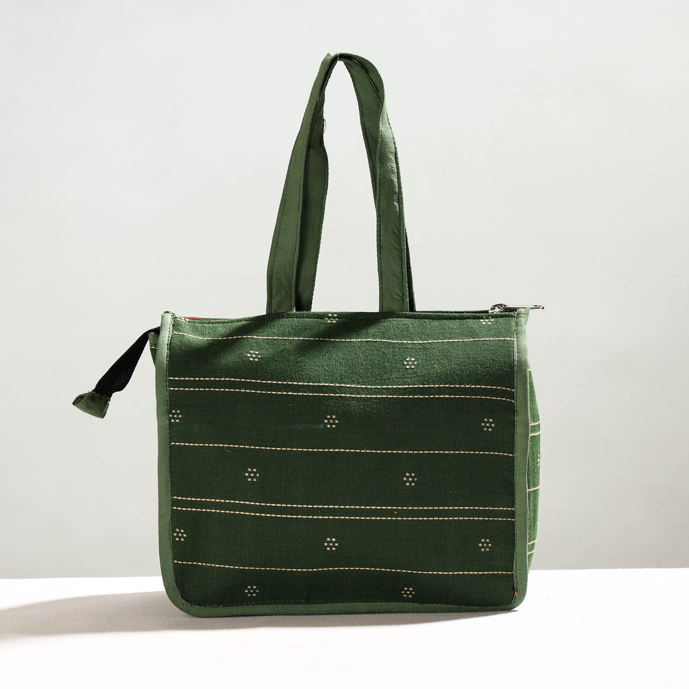 jacquard hand bag