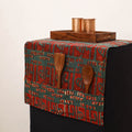 Handmade Fridge Top Cover with Multiple Pockets 112