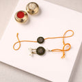 Handmade Kundan & Bead Work Fabart Rakhi with Lumba Set 84