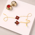 Handmade Thread & Mirror Work Fabart Rakhi with Lumba Set 85