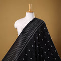 Black - prewashed cotton jacquard weave fabric 16