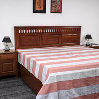 plain double bed cover