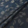 Blue - Bagru Indigo Hand Block Print Kota Doria Natural Dyed Cotton Fabric 17