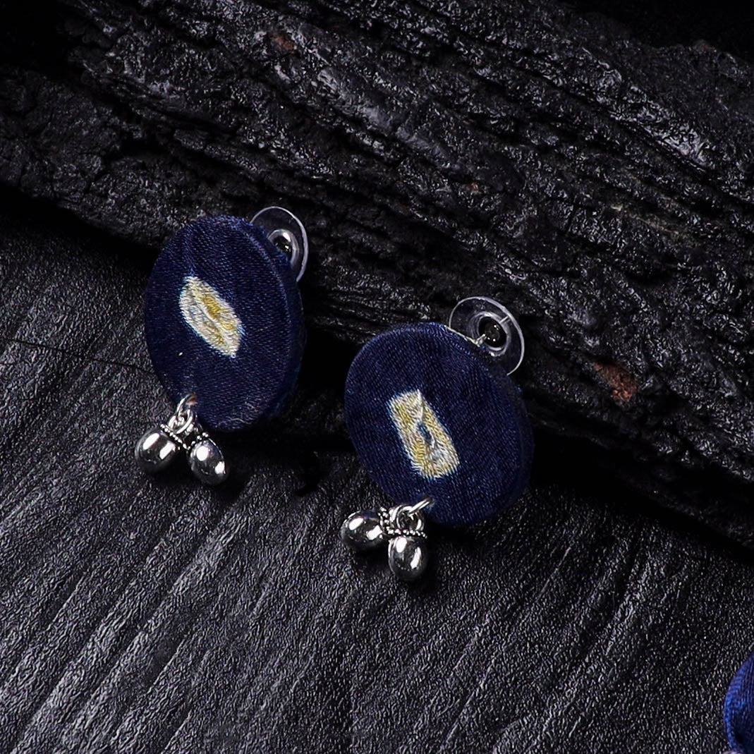 Handmade Fabart Beads Gs Necklace with Earrings Set 44
