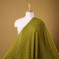 Green - prewashed cotton jacquard weave fabric 19
