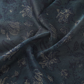 Blue - Bagru Indigo Hand Block Print Kota Doria Natural Dyed Cotton Fabric 18
