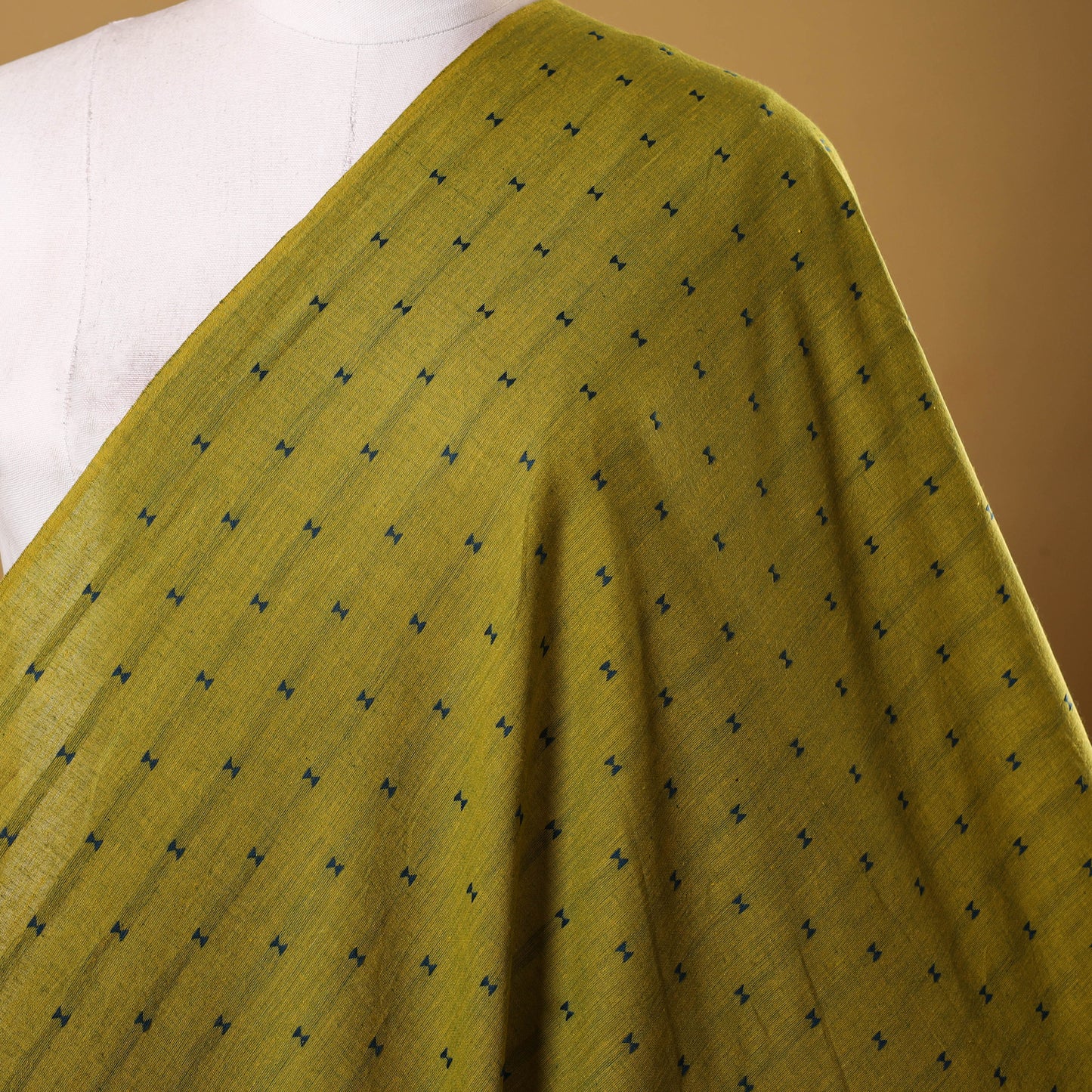 Green - prewashed cotton jacquard weave fabric 19