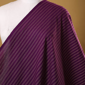 Purple - prewashed cotton jacquard weave fabric 20