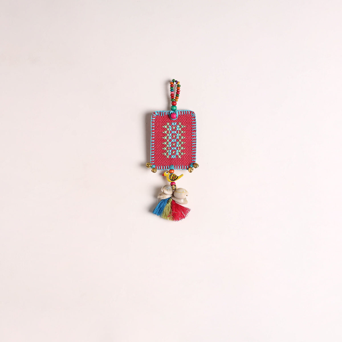 Tribal Hand Embroidered Car Hanging 01