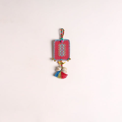 Tribal Hand Embroidered Car Hanging 01