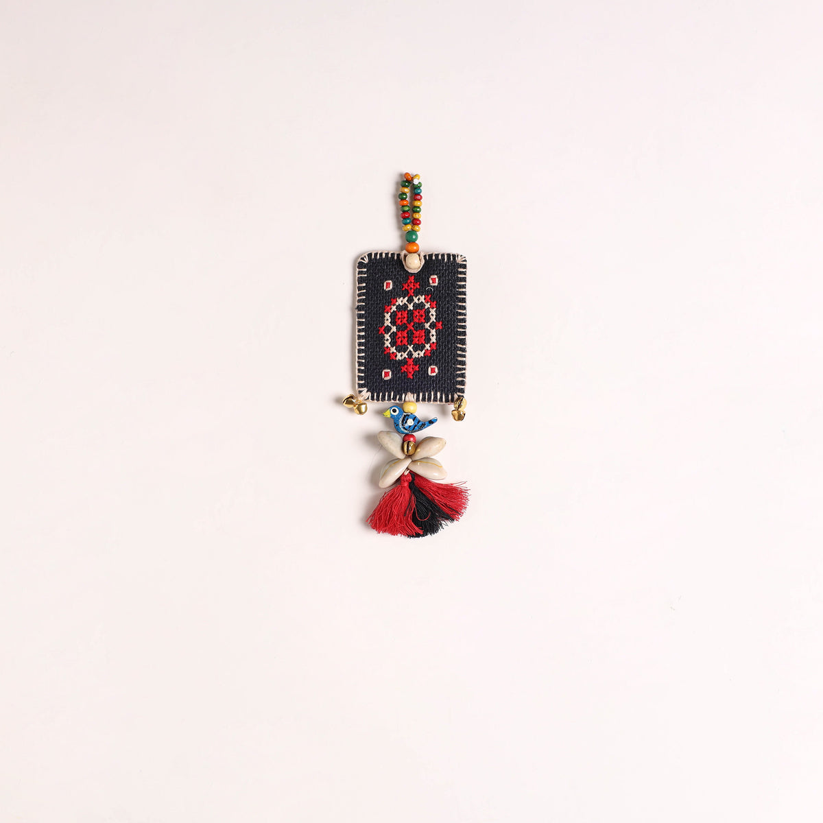 Tribal Hand Embroidered Car Hanging 02