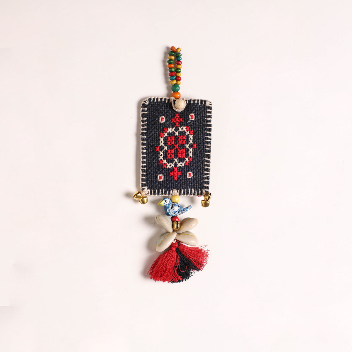 Tribal Hand Embroidered Car Hanging 02