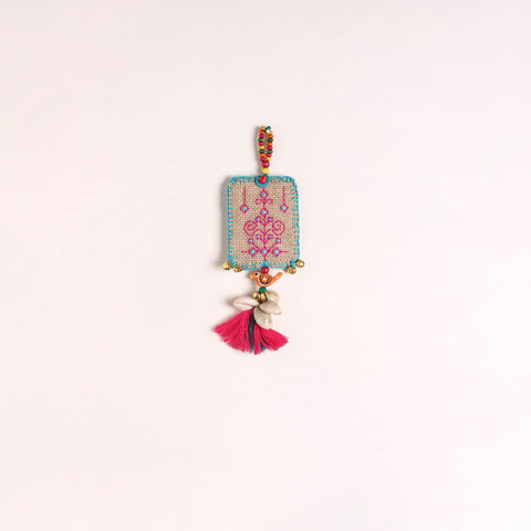 Tribal Hand Embroidered Car Hanging 03