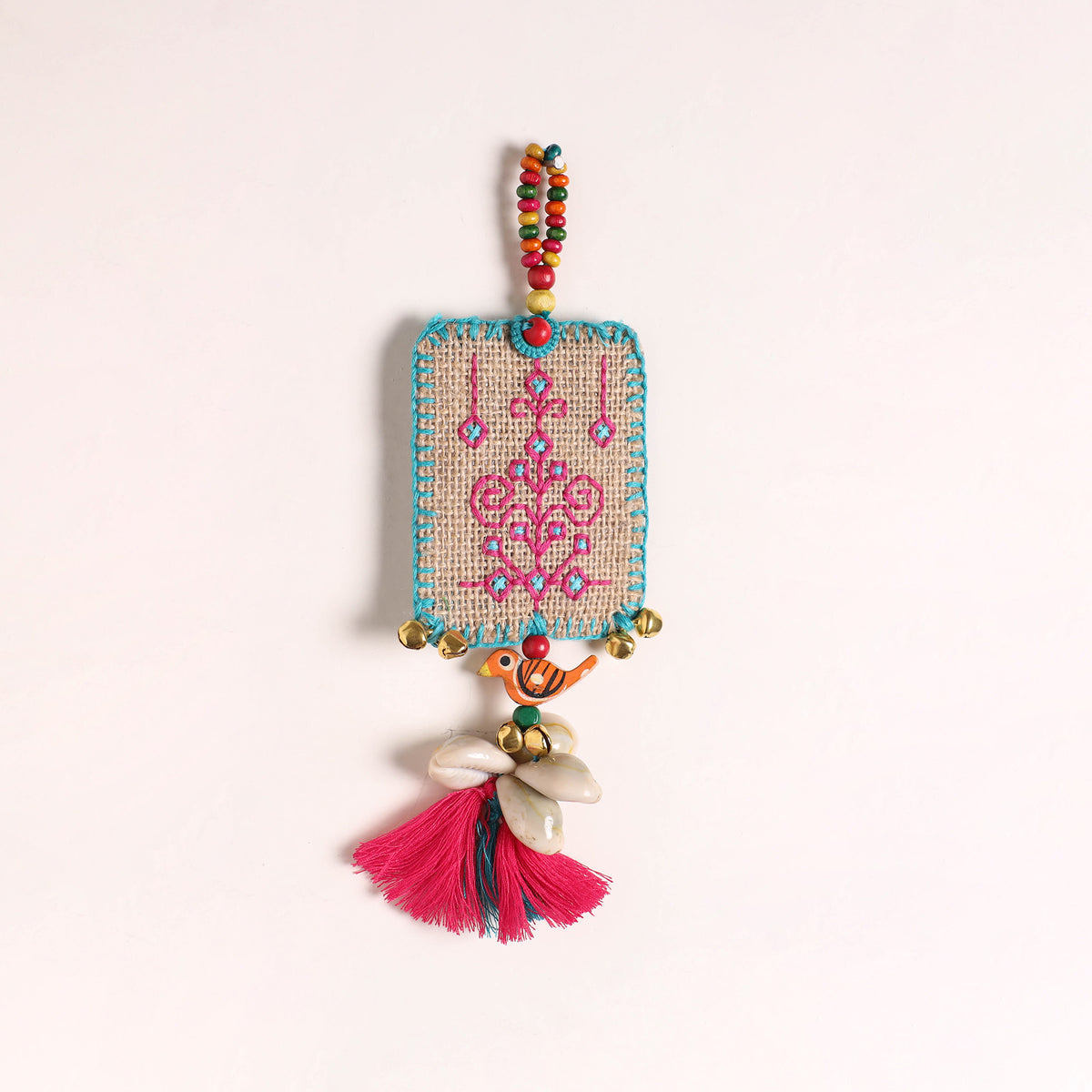 Tribal Hand Embroidered Car Hanging 03