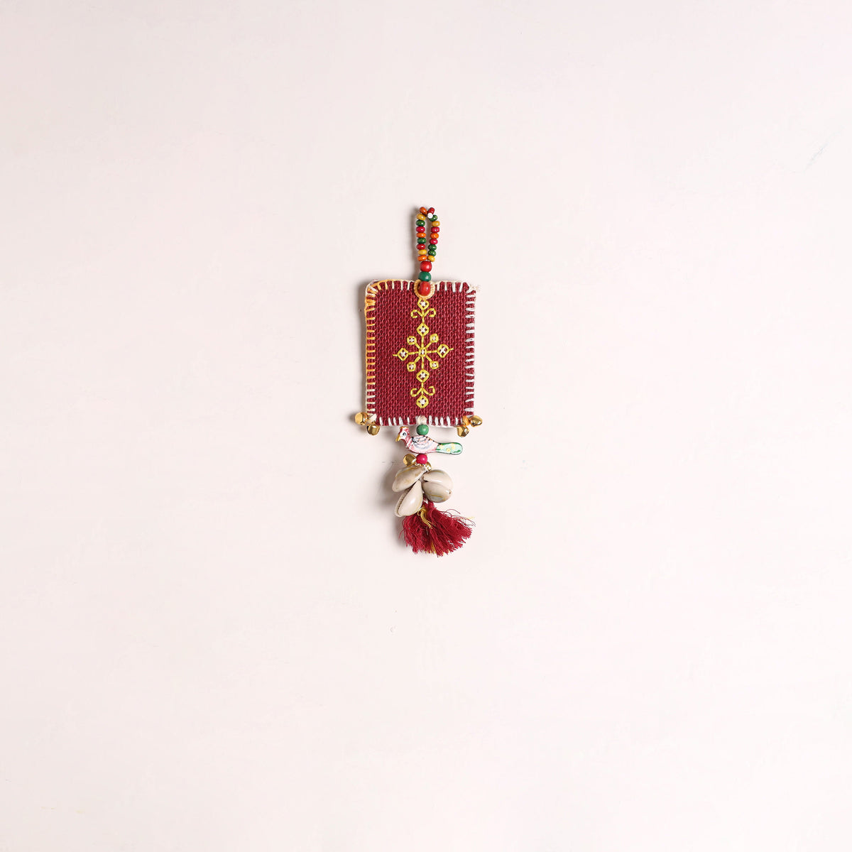 Tribal Hand Embroidered Car Hanging 04