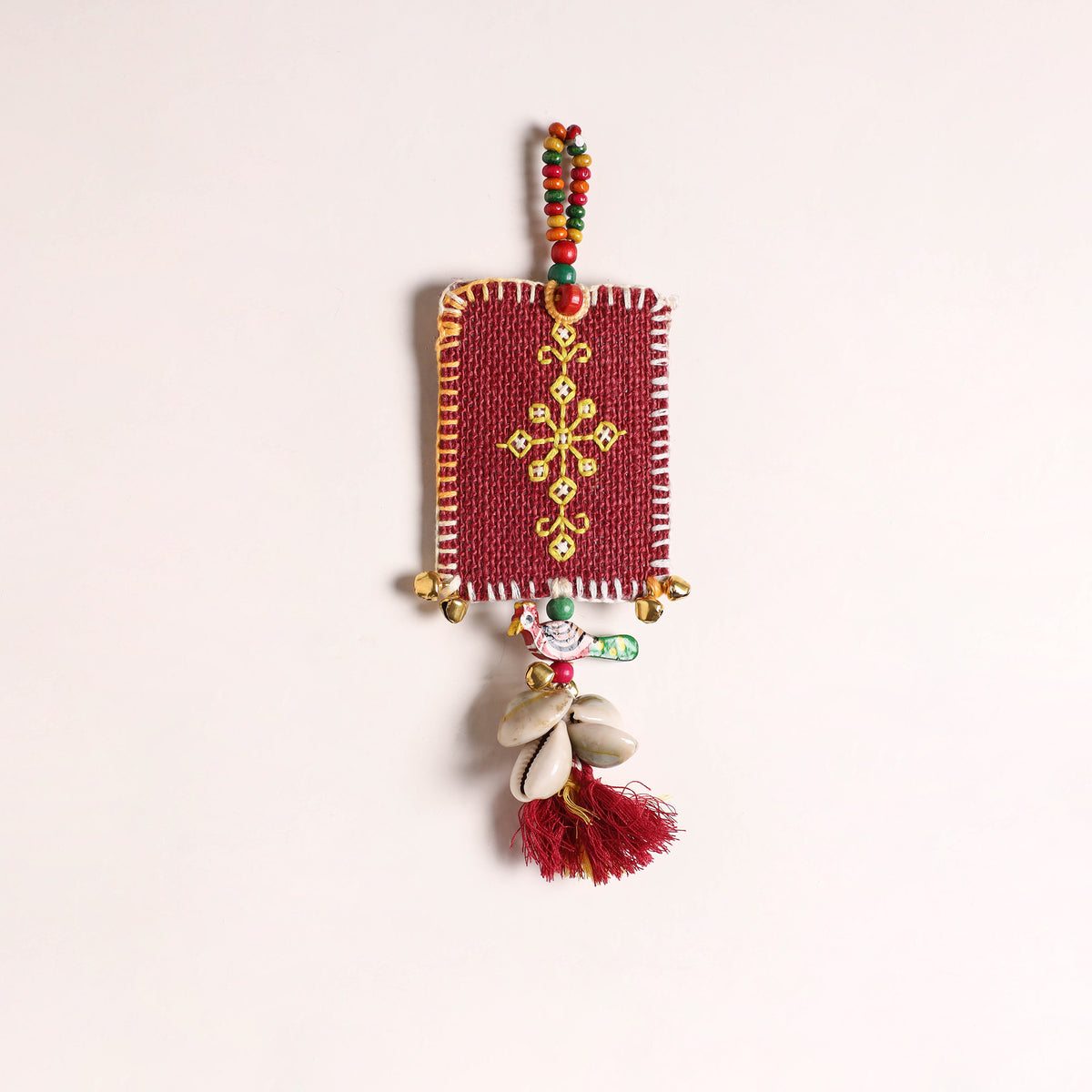 Tribal Hand Embroidered Car Hanging 04