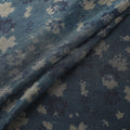 Blue - Bagru Indigo Hand Block Print Kota Doria Natural Dyed Cotton Fabric 03