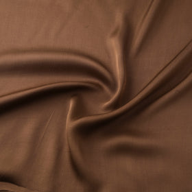 Brown - Modal Silk Plain Fabric 04