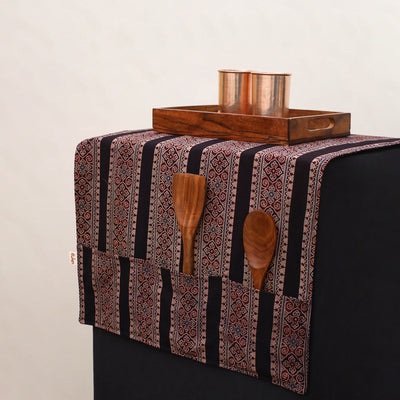 Handmade Fridge Top Cover with Multiple Pockets 122