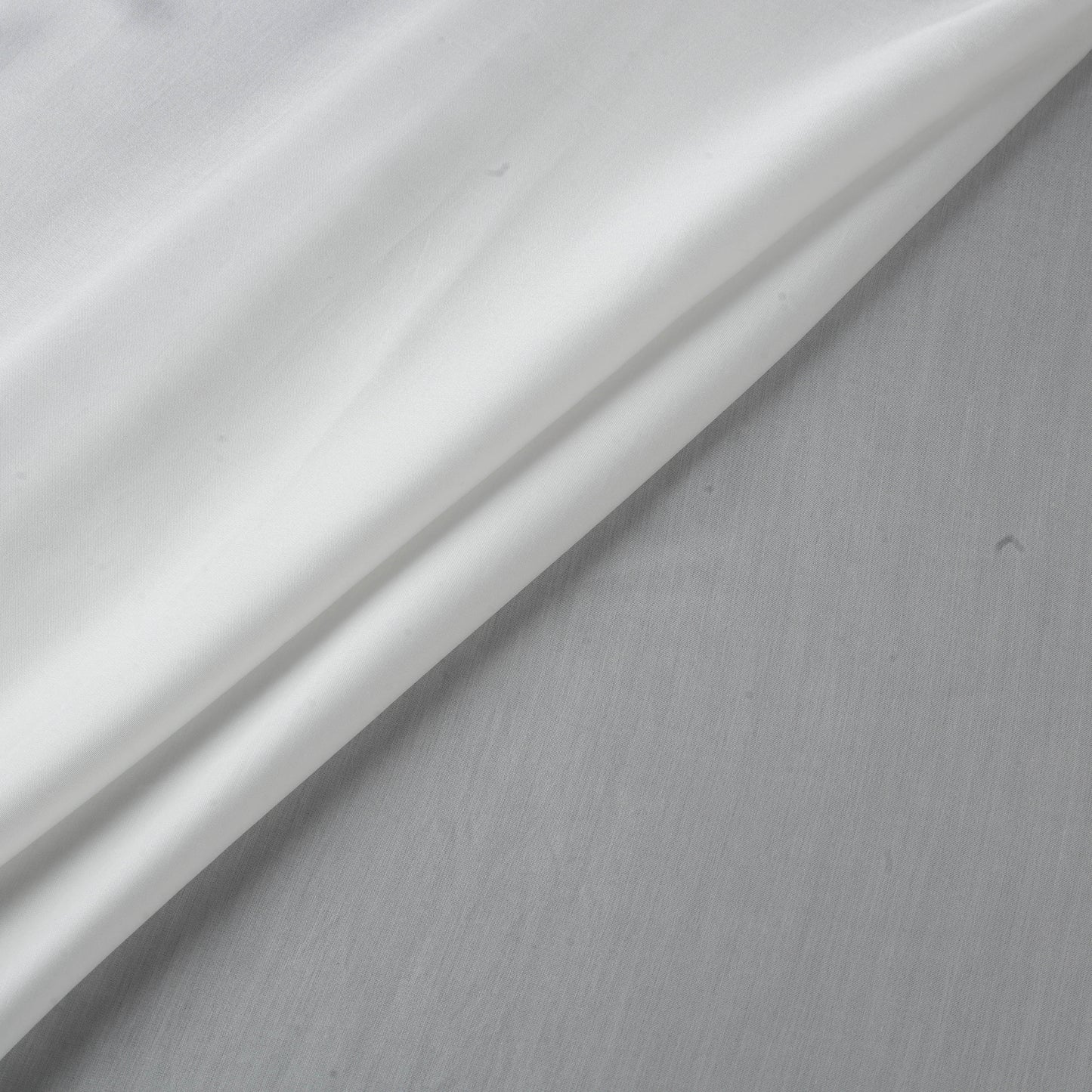 White - Modal Silk Plain Fabric 07