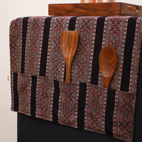 Handmade Fridge Top Cover with Multiple Pockets 122