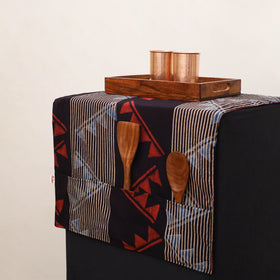 Handmade Fridge Top Cover with Multiple Pockets 123