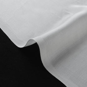 White - Modal Silk Plain Fabric 07