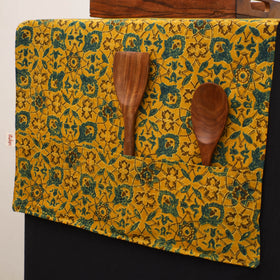 Handmade Fridge Top Cover with Multiple Pockets 132